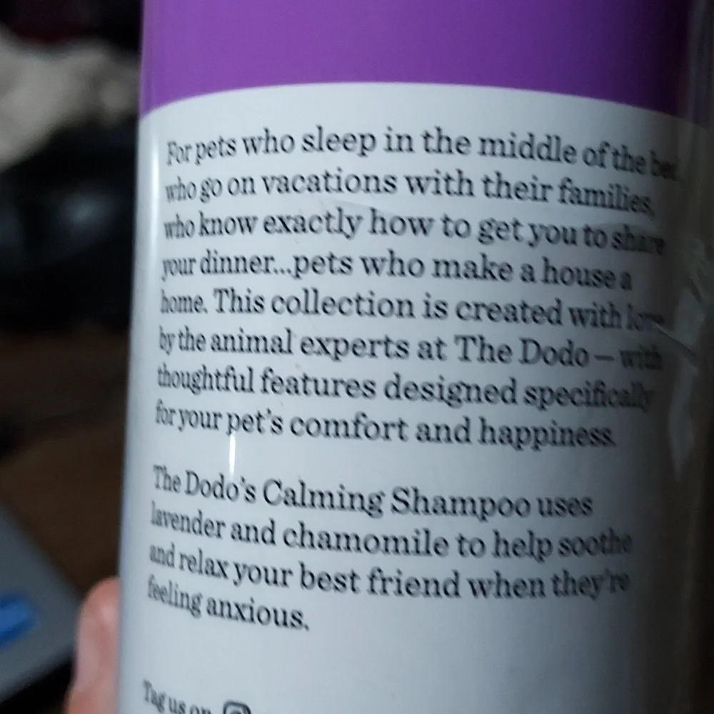 💙2/$25 or 4/$40 The Dodo Calming Spray + Tearless Calming Shampoo set NI